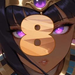 Icon for 8 level completed
