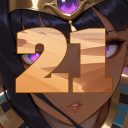 Icon for 21 level completed