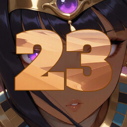 Icon for 23 level completed