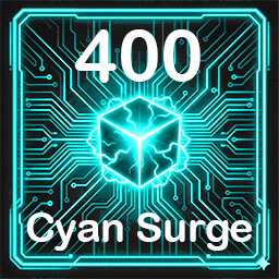 Icon for CYAN_SURGE_400