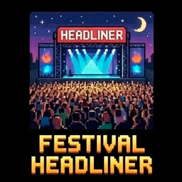 Festival Headliner achievement icon for Streaming Race