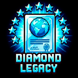 Diamond Legacy achievement icon for Streaming Race