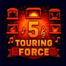 Touring Force achievement icon for Streaming Race