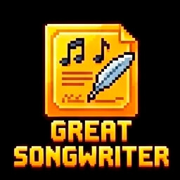 Great Songwriter achievement icon for Streaming Race