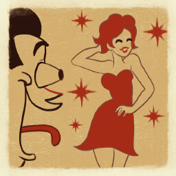 Icon for Blonde bombshell!