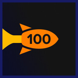 One Hundred Likes achievement icon for Mouse X