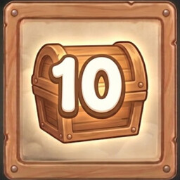 Chest Addict achievement icon for Supermarket Simulator: Idle Tycoon Clicker