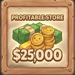 Profitable Store achievement icon for Supermarket Simulator: Idle Tycoon Clicker