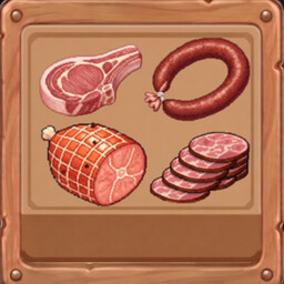 Butcher Shop achievement icon for Supermarket Simulator: Idle Tycoon Clicker