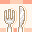 Icon for Soufflé, Fork, and Knife