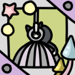 Icon for The cat sitting on the cage