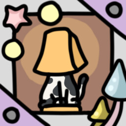 Icon for The cat hiding in the table lamp