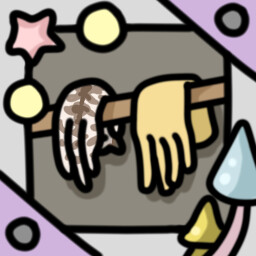 Icon for The cat looks like a glove