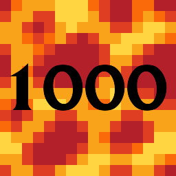 Icon for one kilokill of lava