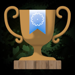 Participation trophy achievement icon for Gearplexed