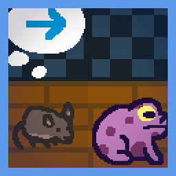 Uncle Toad's First-Try Maze achievement icon for Hopping Out