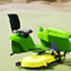Find wrecked mower