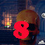 Beat spider and collect skull level 8