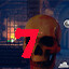 Beat spider and collect skull level 7