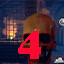 Beat spider and collect skull level 4