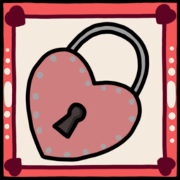 Icon for A heart lock