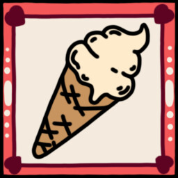 Icon for An ice cream cone