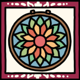 Icon for House with stained glass window