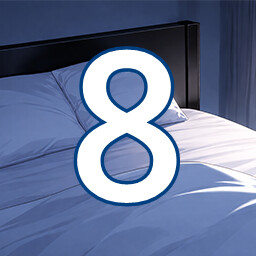 Icon for 8 level completed