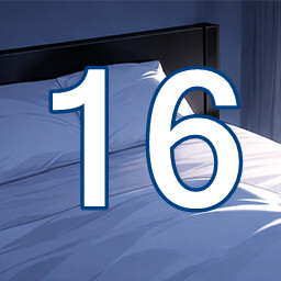 Icon for 16 level completed