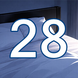 Icon for 28 level completed