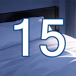 Icon for 15 level completed