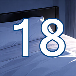 Icon for 18 level completed