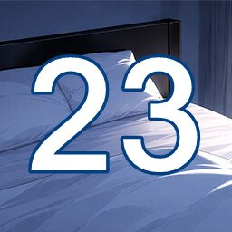 Icon for 23 level completed