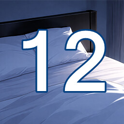 Icon for 12 level completed