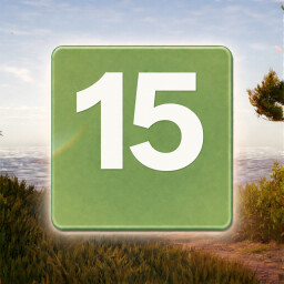 Calm and Collected achievement icon for Rockwell's Zen Tiles
