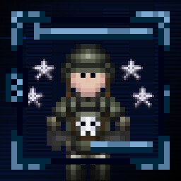 Icon for Here's your rifle and helmet, boot.