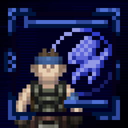 Icon for Relentless and bloodthirsty, the head of the charge.
