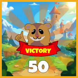 Icon for 50 GAME WINS
