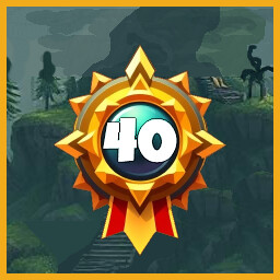 Icon for LEVEL 40!