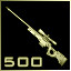 Icon for 500 Sniper Kills