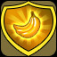 Bank of bananas (gold)