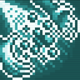 Icon for Blue sky and white clouds