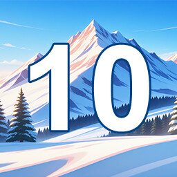 Icon for 10 level completed