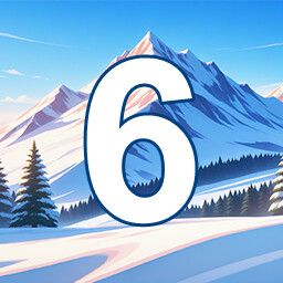 Icon for 6 level completed