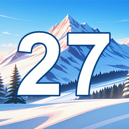 Icon for 27 level completed