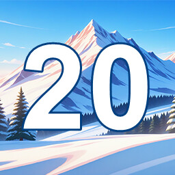Icon for 20 level completed