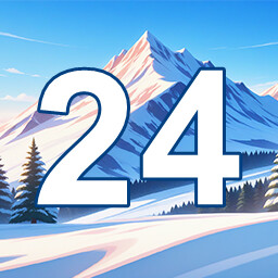 Icon for 24 level completed