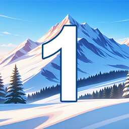 Icon for 1 level completed