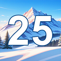 Icon for 25 level completed