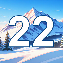 Icon for 22 level completed